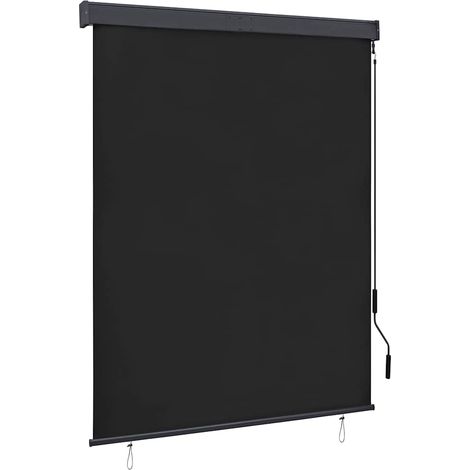 Anthrazitfarbenes Außenrollo, 140 X 250 Cm