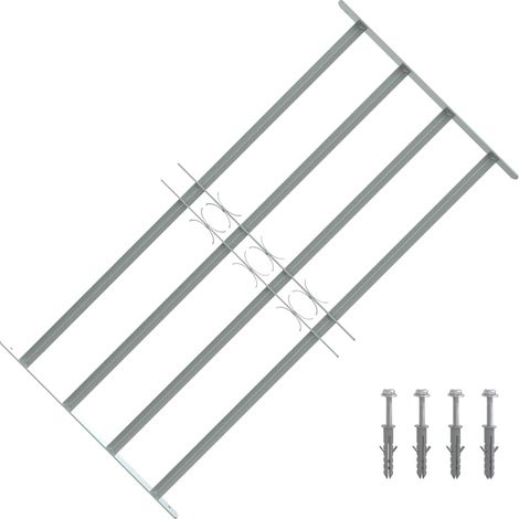 Verstellbares Fenstergitter Mit 4 Querstreben, 700–1050 Mm