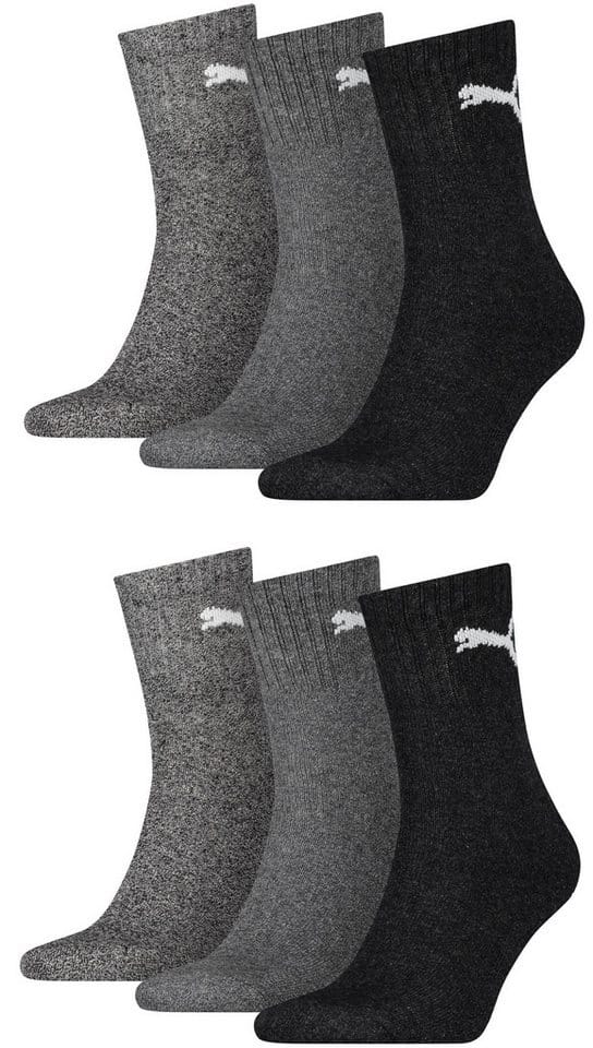 PUMA Sportsocken Puma Kurzsocken Unisex Sportsocken, 6er Pack - Short Crew Socks (6er Pack)