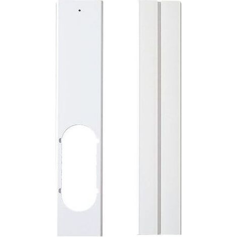Set Mit 2 Schiebefensterdichtungsplatten Für Mobile Klimageräte, Maße 55 X 10 Cm, Aus Robustem Pvc, Flexible Und Werkzeuglose Montage