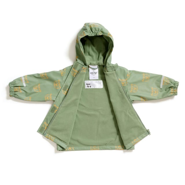 Little Tiger® Regen- und Matschjacke Regenjacke für Kinder, mit Fleece gefüttert, winddicht, wasserdicht Kinder Matschjacke für Jungen und Mädchen