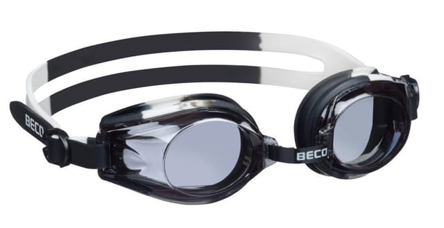 Beco Beermann Schwimmbrille Schwimmbrille RIMINI kids weiß/schwarz