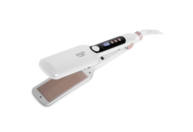 Adler Glätteisen Adler AD 2325 Harrglätter Keramikplatten LCD 7 Heizstufen