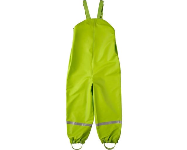 BMS Regen- und Matschlatzhose Regenlatzhose - Matschhose für Kinder 100% wasserdicht nachhaltig (1-tlg) mitwachsend durch einstellbare Hosenträger