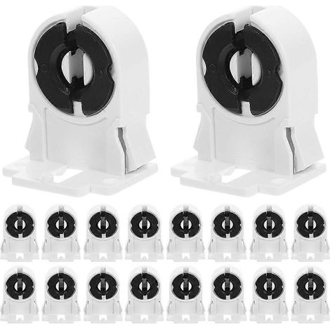 Lampenfassung Für Leuchtstoffröhren, Steckdose Für Werkstattbeleuchtung, Einfache Installation Für Profis (20er-packung).