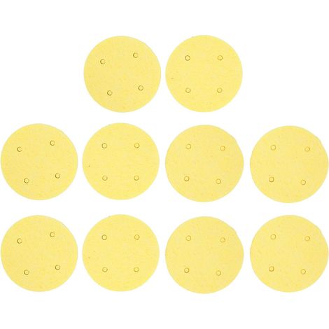 Packung Mit 10 Ems-elektroden, 60 Mm, Wiederverwendbare Leitfähige Schwammpads Für Geräte Zur Elektromagnetischen Interferenztherapie