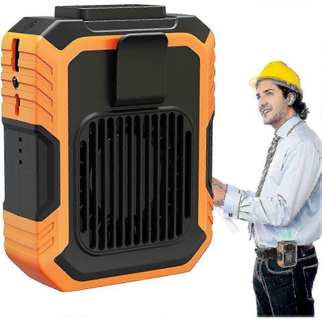 Unterkleidungsventilator, Wiederaufladbarer 3-in-1-ventilator Mit 3 Geschwindigkeitsstufen Und Powerbank, Stoßfester Mini-ventilator – Df