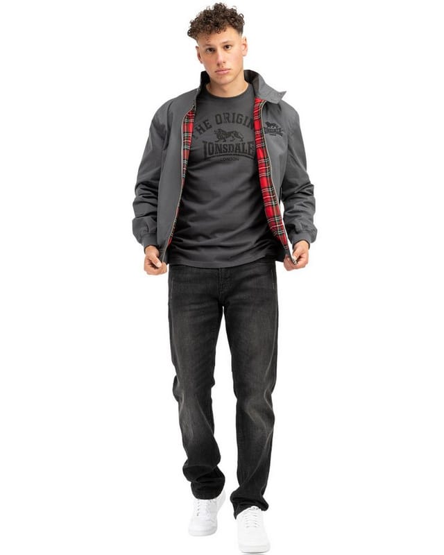 Lonsdale Kurzjacke Acton Jacke schmale Passform