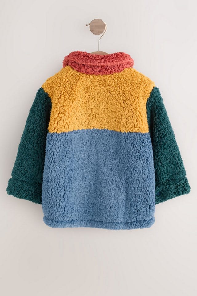 Next Outdoorhemd Hemdjacke mit aus Fleece mit Borg (1-tlg)