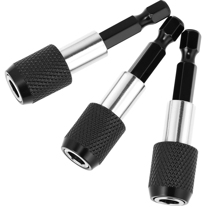 3 Stück 1/4 Zoll 60 Mm Sechskant-magnet-bithalter Für Schrauben, Muttern, Bohrer, Schraubendreher, Bohrerset Und Tragbaren Schraubendreher