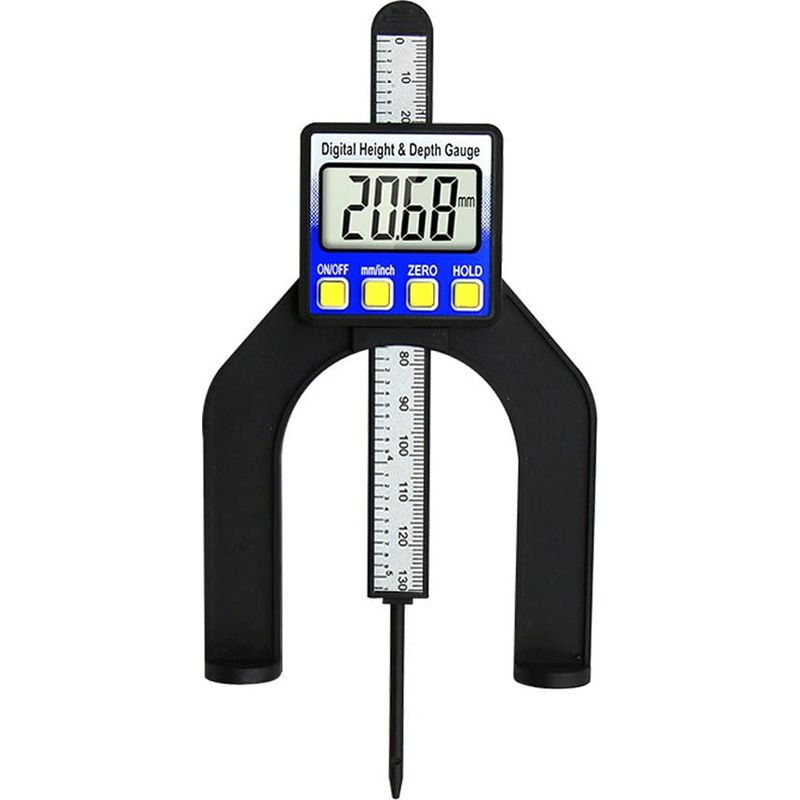 Digitale Tiefenlehre 80 Mm, Höhenlehre, Messlineal Mit Lcd-bildschirm Für Tischsäge, Dickenlehre