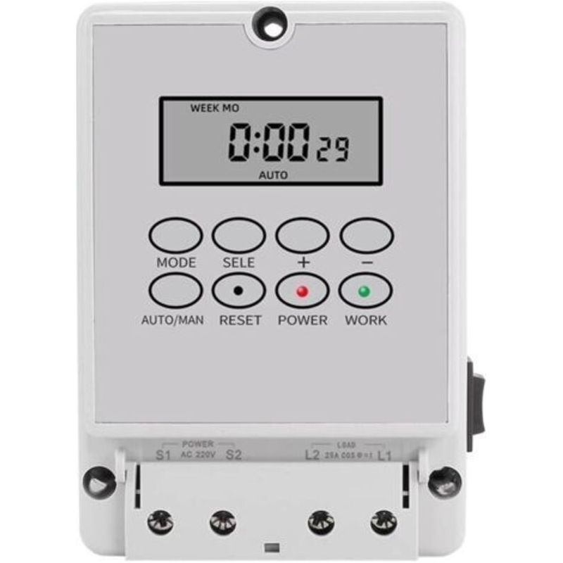 Digitaler Schulgong-zeitschalter, Intelligenter Mikrocomputer-steuerungsgerät Für Automatischen Gong Zty-08 220 V, 80 Programmierbare Zeitgruppen
