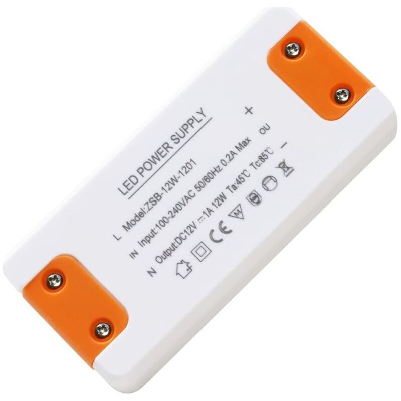 Transformator 220v 12v Led 12w, Led-treiber Stromversorgung 12v 12w 1a, Led-treiber 12v, Spannungswandler 220v Auf 12v, Ac-dc-spannungswandler Adapter Konstantstrom-transformator Für G4, Gu5.3, Mr11,
