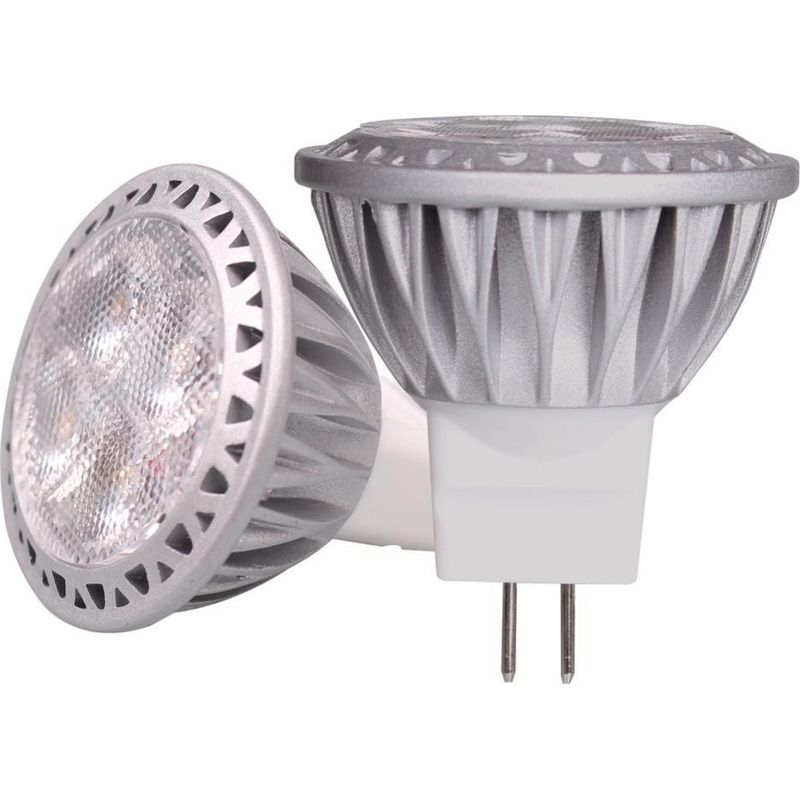 Mr11 Led-lampen Warmweiß 12v 3w, Ersatz Für 20w 30w 35w Halogenlampen, Kleine Mini-spotleuchte 3 Watt 250 Lumen, 2700 Kelvin, Gu4-sockel, 4er-pack