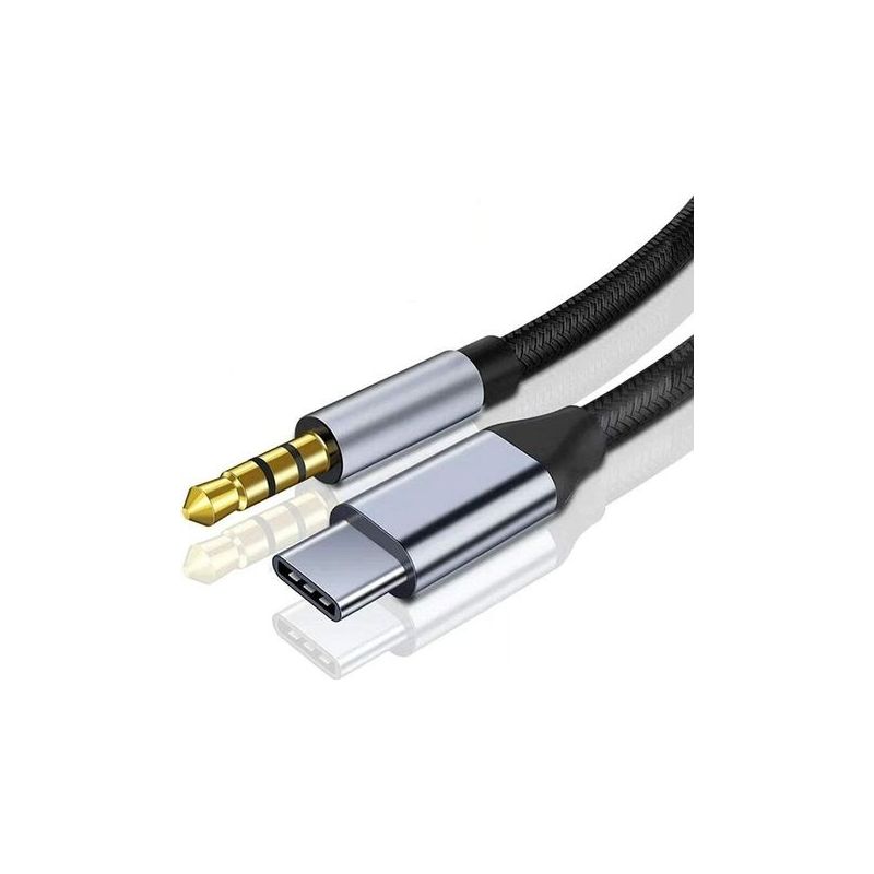 Usb-c-aux-kabel, Adapter Von 3,5-mm-klinkenstecker Auf Usb-c-stecker, Audio-verlängerungskabel Für Autoradio, Lautsprecher, Kopfhörer, Kompatibel Mit Samsung Galaxy S21 S20 Ultra S20+ Plus 5g, Note 20