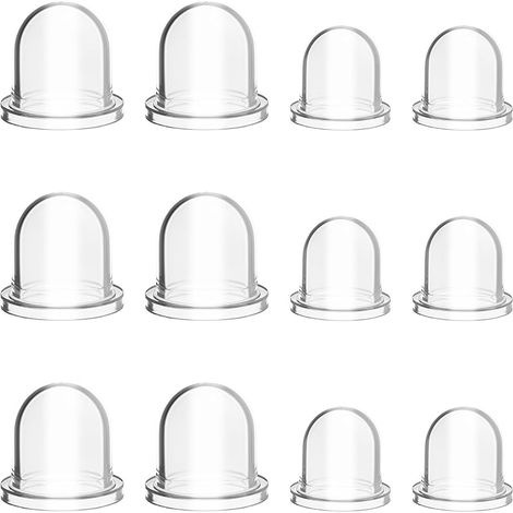 Satz Mit 12 Kraftstoffpumpen, Vergaser, Primerpumpe, Benzin, Transparent, Für Kraftstoff, Ersatz-primerpumpe, Für Rasenmäher, Laubbläser, Freischneider (19 Mm Und 22 Mm)