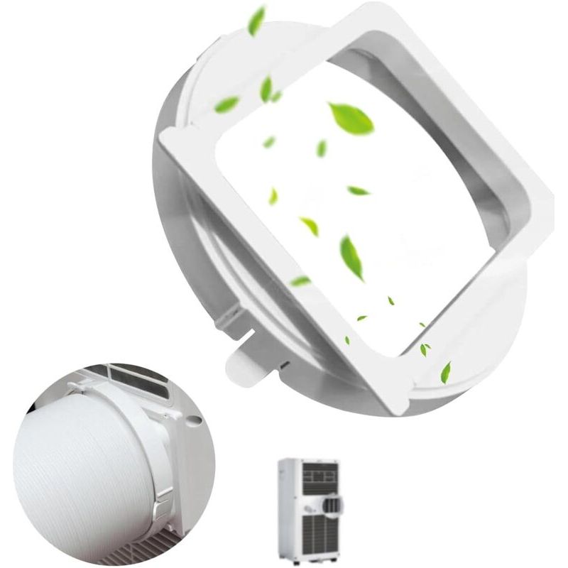 Adapter Für Mobiles Klimagerät, 150 Mm Schlauchanschluss Für Mobiles Klimagerät, Klimaanlagenschlauch-adapter Für Fenster, Ersatzteile Für Comfee (150 Mm) [energieeffizienzklasse A+]