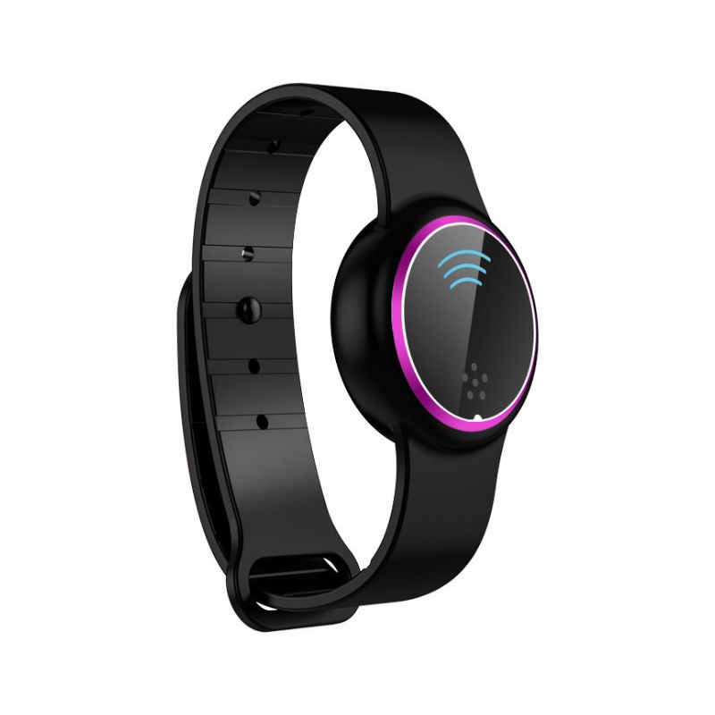 Armband Gegen Mücken, Wasserdichte Ultraschall-mückenuhr Mit Usb-ladung Für Innen- Und Außenbereich, Geeignet Für Erwachsene Und Kinder, Schwarz