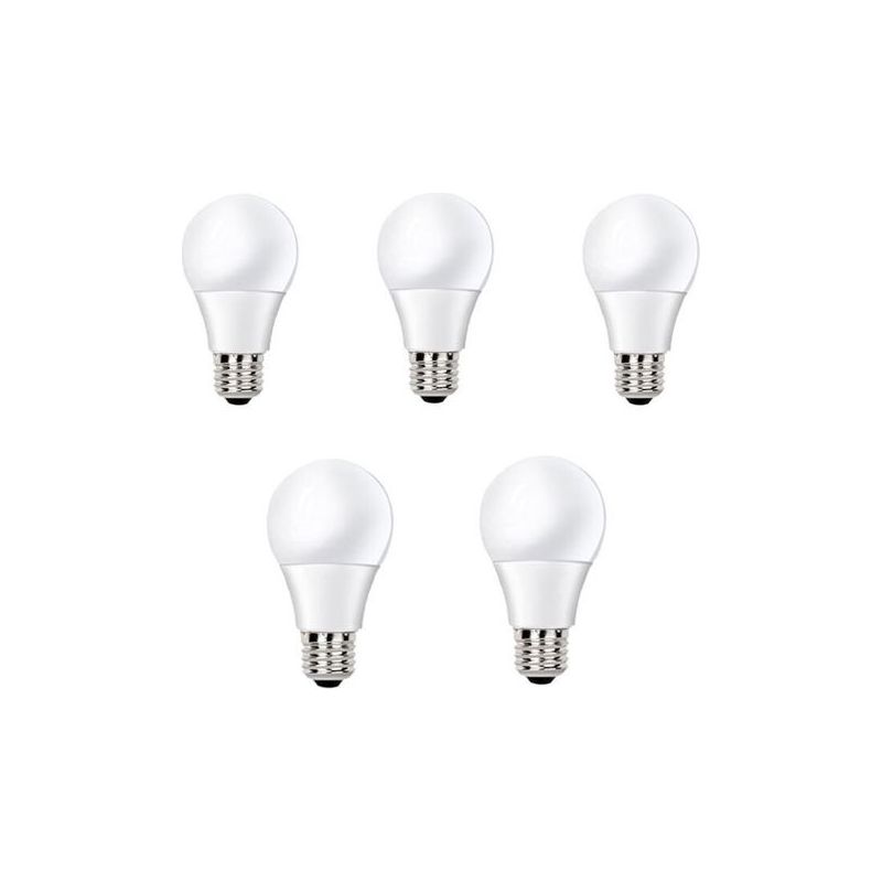 Led E27 Glühbirne, Led-lampe Aus Aluminiumummanteltem Kunststoffsockel, 12w Leistung, Wohnverbesserungsprojekt, Speziell Für Stehlampen, Nicht Dimmbar (5 Stück)