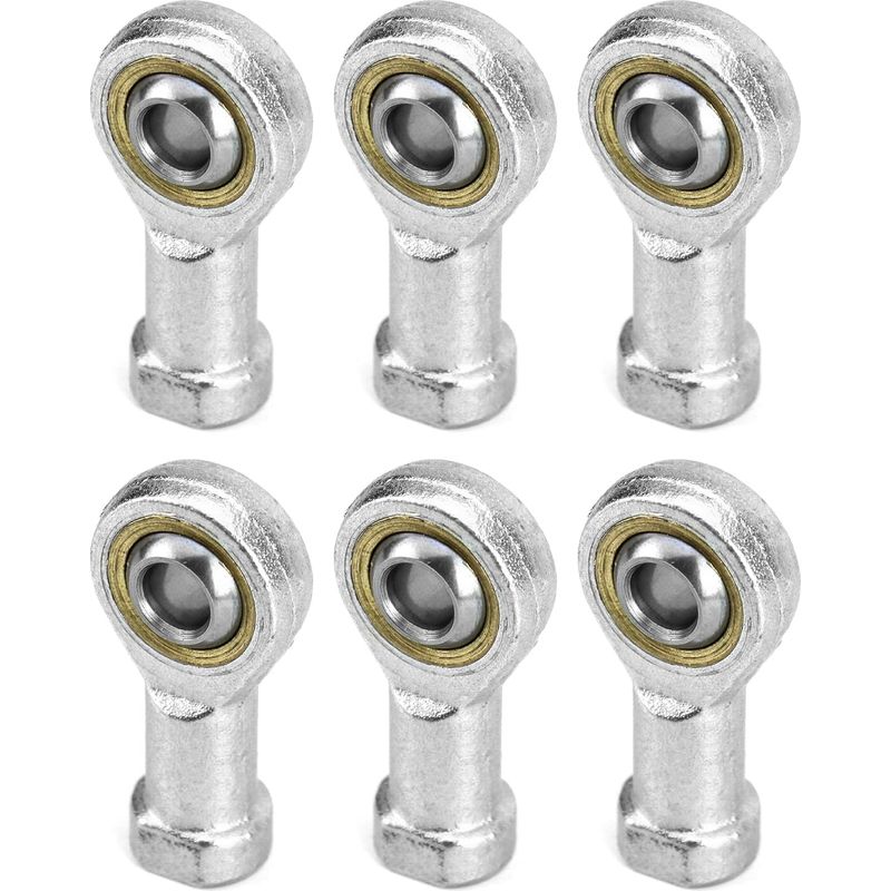 6 Stück 8mm Gelenklager-einsatz M8 X 1,25, Innengewinde Selbstschmierend