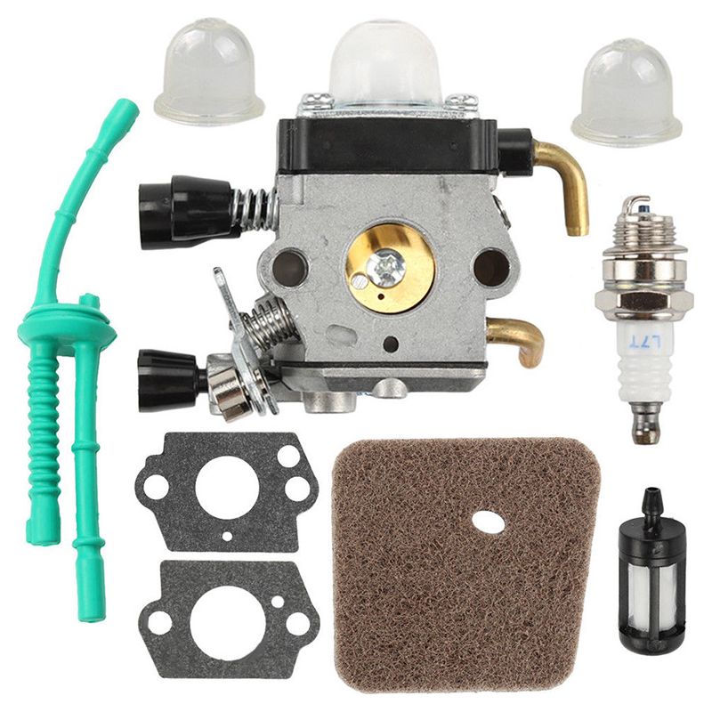 Vergaser Für Vergaser Fs55, Vergaserkit Für Stihl Fs55r, Fs55rc, Fs38, Km55, Hl45, Km55r, Kettensägensuche Für Die Gartenarbeit Von Pflanzen Und Kürbiskernen Im Hausgarten