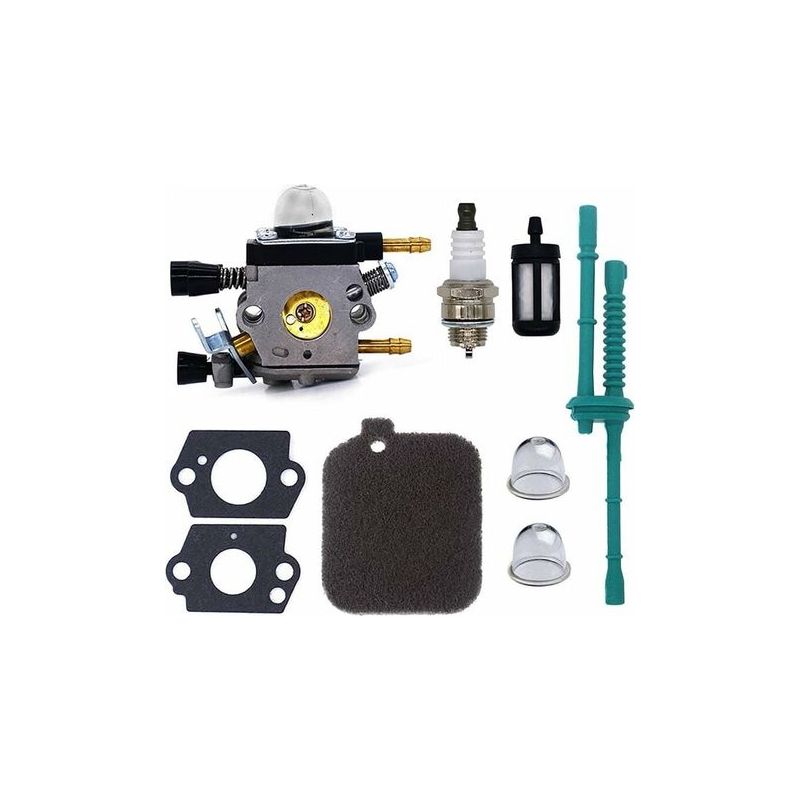Vergaser C1q-s68g Für Zama C1q-s68 C1q-s68g Für Stihl Bg45 Bg46 Bg55 Bg65 Bg85 Br45c Sh55 Sh85 Laubbläser Mit Luftfilter, Dichtungen, Zündkerze 42291200606