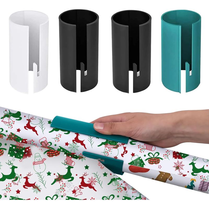 Geschenk-papierschneider, 4 Stück Geschenkpapier-schneider, Weihnachtsgeschenk-papierschneider Mit