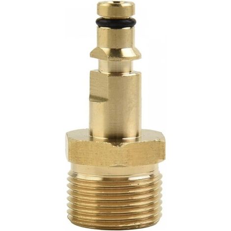 (50×23×23) M22-adapter Für Hochdruckreiniger Aus Massivem Messing Und K-serie-ausgangsanschluss Für Karcher, Nilfisk