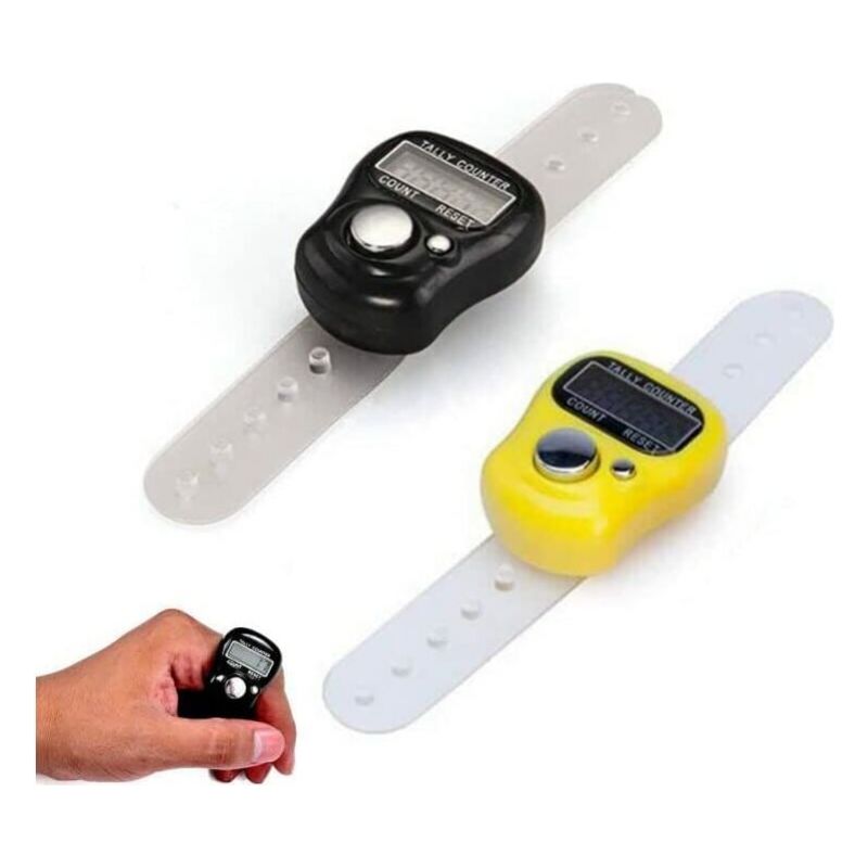 Zähler, Handzähler, Digitalzähler, Klickzähler, Digitaler Zähler, Elektronischer Zähler, Elektronischer Zähler, Zähluhr, Reihen-zähler, Strickreihen-zähler