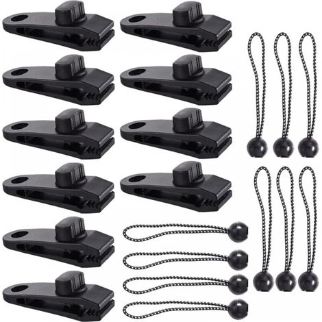 Planenklammer, 20 Stück Planenklemmen, Zeltklammern, Robuste Planenclips, Markisen-planenclip, Krokodilklemmen Für Zelte, Planen, Markisen, Wohnwagen