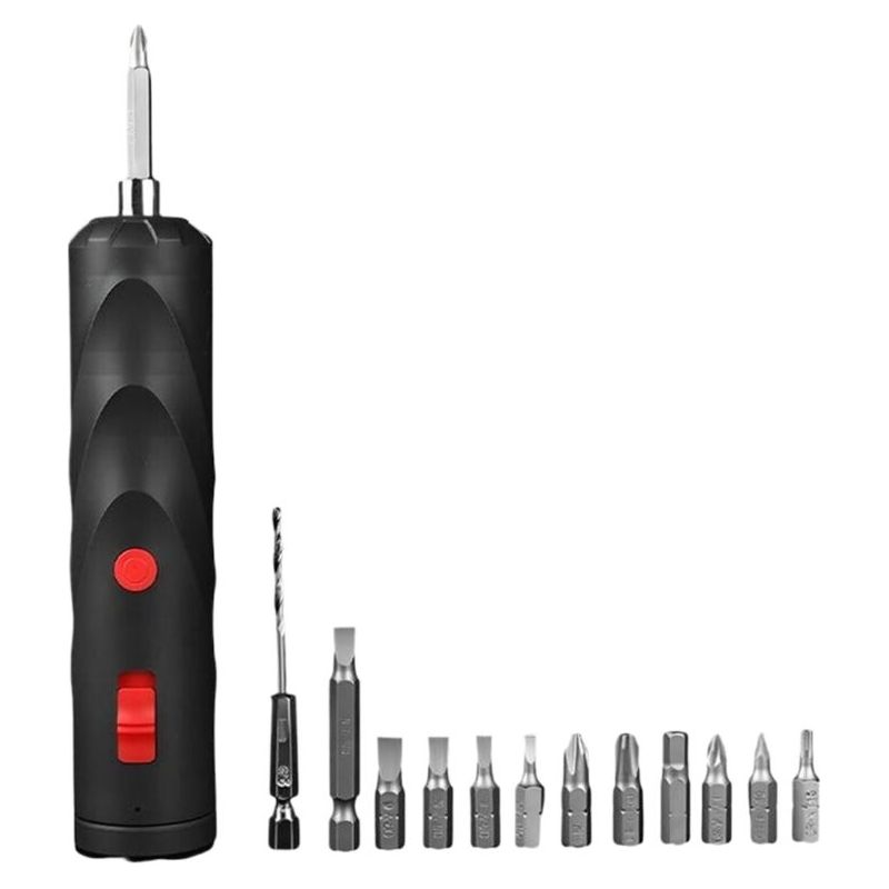 Elektrischer Schrauber, Kleiner Kabelloser Schraubendreher, Multifunktionales Usb-bohrschrauber-set Für Möbel, Elektronik, Auto, Bastelprojekte, Modellbau Und Enthusiasten