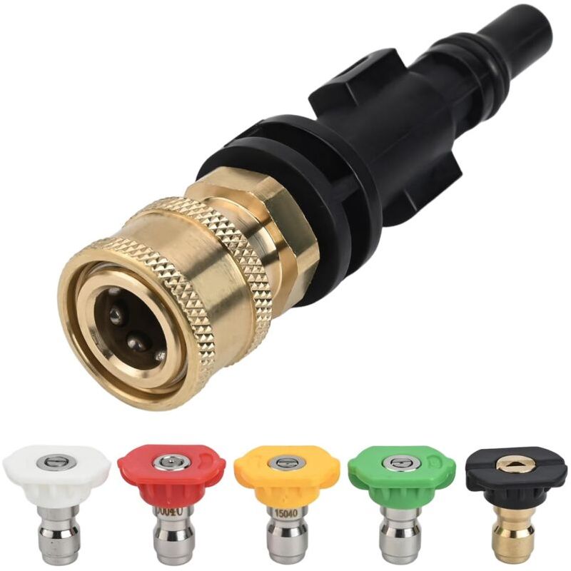 Schnellkupplungsadapter 1/4" Für Hochdruckreiniger Lavor Parkside Phd, Vax Interskol