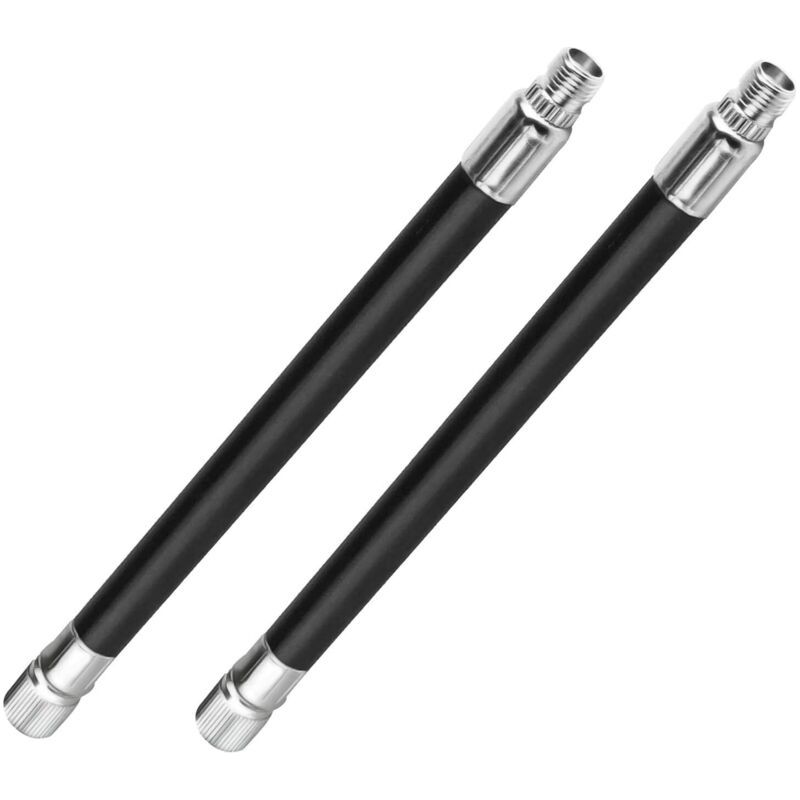 2er-pack Ventil-verlängerungen Für Autos, 16 Cm Verlängerungsschlauch, Reifenaufpump-schlauch, Luftpumpe, Universeller Ersatzschlauch Kompatibel Mit Elektrischen Scootern M365 Pro Pro2 1s