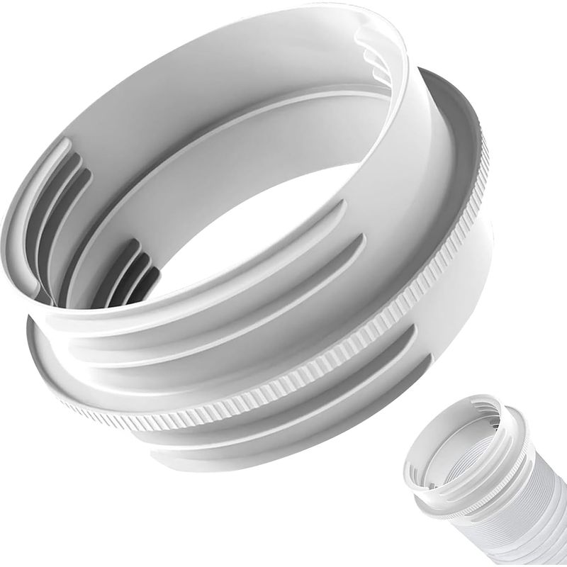 Schlauchanschluss Für Mobile Klimaanlage, Tragbarer Anschluss 13/15 Cm, Auslaufsicherer Verlängerungsadapter Für Schiebefenster Und Wände