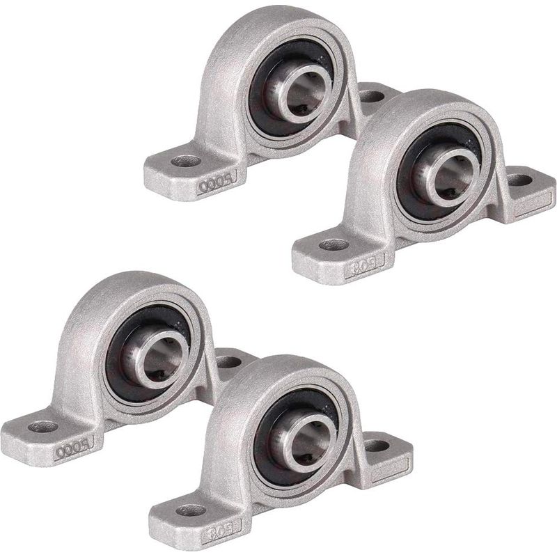 Satz Von 4 Kugellagern, Lager Aus Zinklegierung, Lagerblock 8mm/10mm