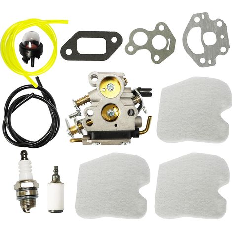 Vergaser Mit Luftfilter Und Zündkerze Für Husqvarna 235 235e 236 236e 240 240e 120 Mark Ii Jonsered Cs2234 Cs2238 Kettensäge Kompatibel Mit C1t-w33 4 Zama 574719402 545072601