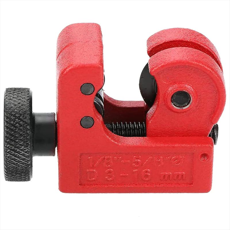 Kupferrohrschneider, Mini-rohrschneider Für Metallrohre Aus Messing, Kupfer Und Aluminium, Kunststoffrohre Aus Ppr, Pvc Sowie Edelstahl (3-16 Mm)