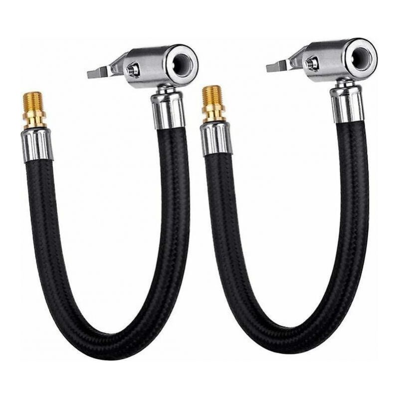 20 Cm Auto Luftreifen Ventilkern Aufblaspumpe Schlauch Adapter Ventil Werkzeug (2 Stück)