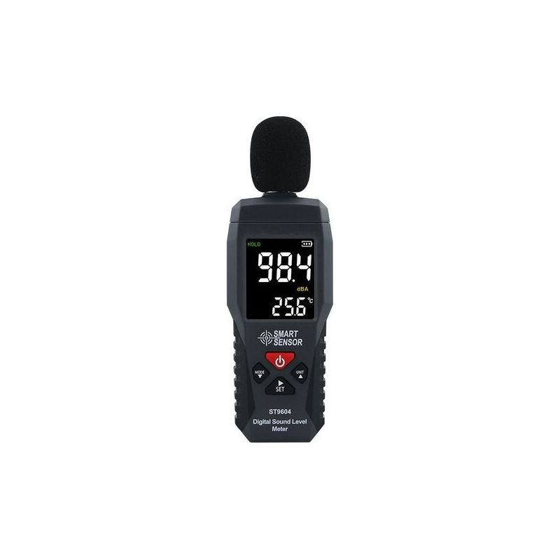 Schallpegelmesser, Schallpegel-recorder, Geräuschtestgerät, Digitales Audiomessgerät, Messbereich 30–130 Db, 1 Stück