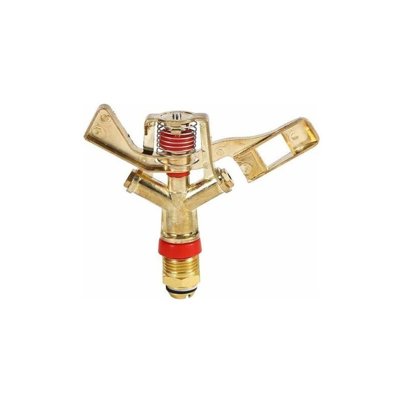 Wasser-sprinkler, Verstellbarer Messing-sprinkler Mit 1/2-zoll-anschluss Für Gartenbewässerung Und Rasensprengung