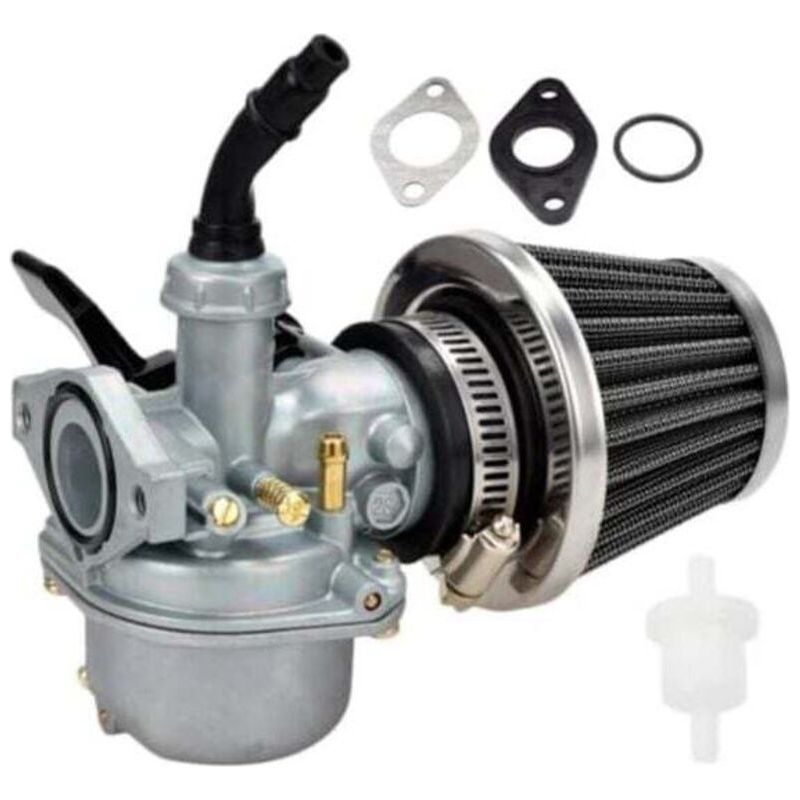 Vergaser Für Tecumseh Ohv125 Ohv130 Ovh135 Mit Luftfilter Und Absperrventil – Ersatzmodell 640065a – Komplettset Mit Zubehör
