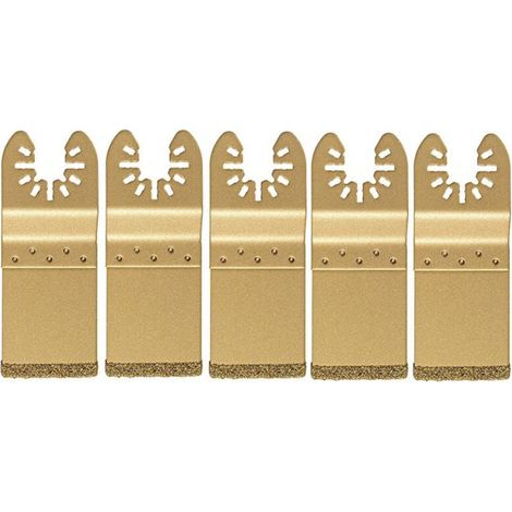 5-teiliges Set Universelle Oszillierende Diamant-sägeblätter / Mehrzwerkzeug-sägeblatt-set Für Präzise Schnitte