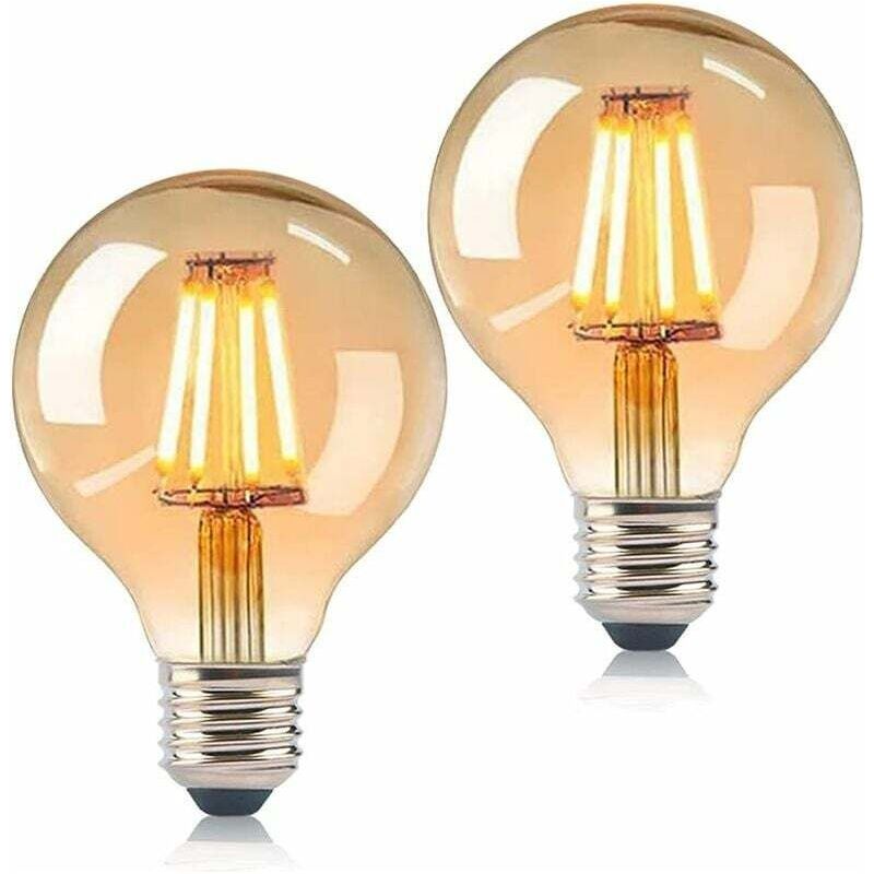 Led-glühbirne E27 Edison Retro Led-lampe 6w G80 Dekorative Glühbirne Warmweiß Beleuchtung Für Zuhause Café-dekor