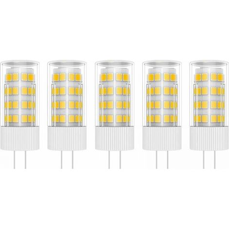 5x G4 Led-lampe 5w Glühbirne 51 Smd 2835 Leds Warmweiß 4500k Led-lampe Entspricht Halogenlampe 50w Ac/dc 220v