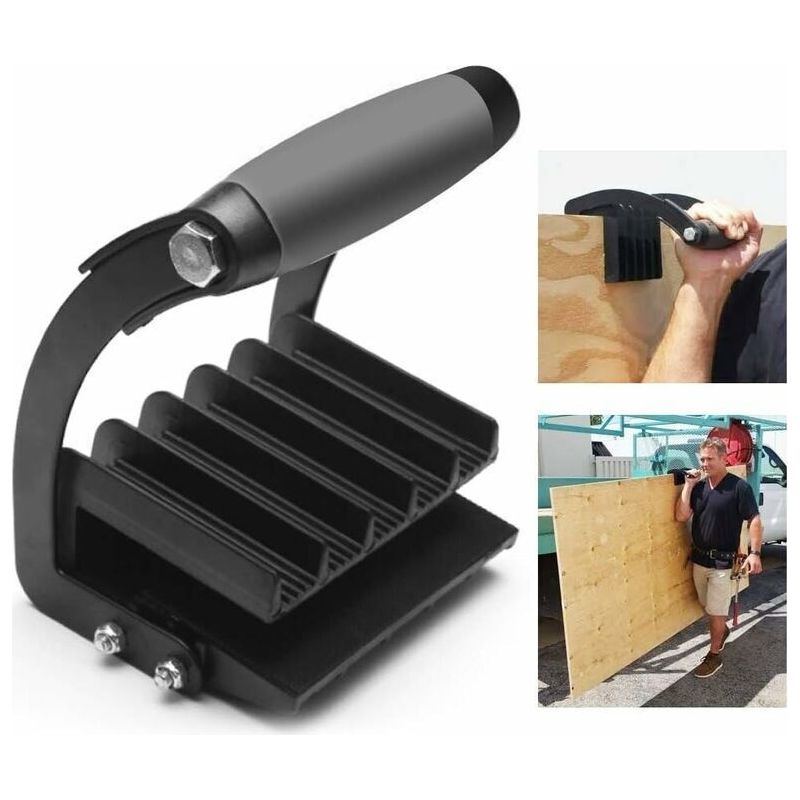 Hebevorrichtung Aus Eisen Für Gipskartonplatten, Ergonomischer Gorilla-greifer, Halteplatte Für Platten, Griffplatten Zum Praktischen Heben Von Platten Und Sperrholz, Schwarz