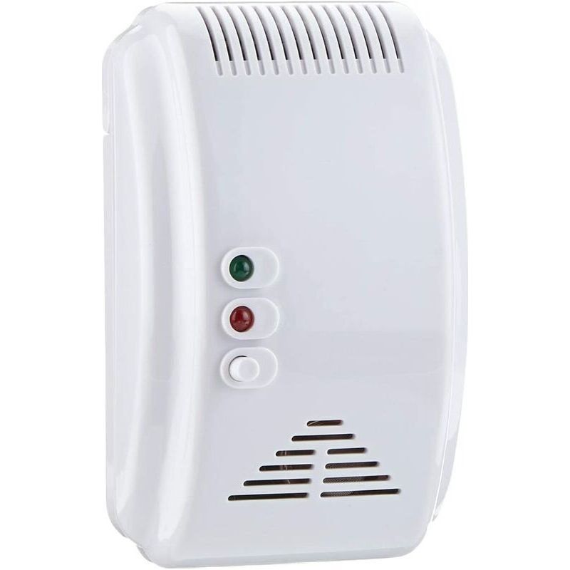 12v-erdgasdetektor – 85-db-alarm – Einfache Installation Für Geschlossene Räume – Abmessungen 115x75x35mm