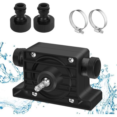 Wasser- Und Ölpumpe Für Bohrmaschine, Tragbare Mini-pumpe Mit Elektrobohrer-antrieb, Hochdurchsatz-mini-ablaufpumpe Für Haus, Garten, Kleinen Pool Und Brunnen