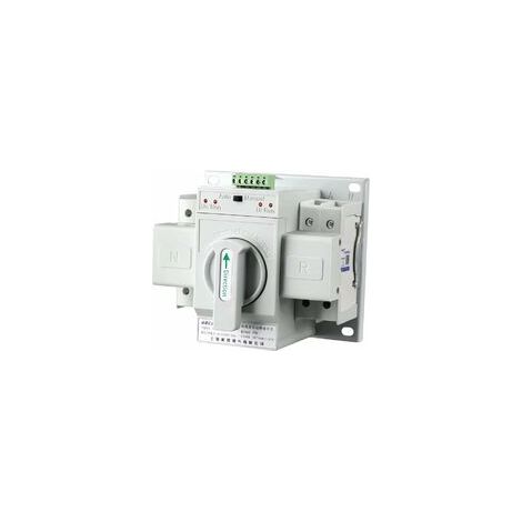 Automatischer Umschalter - 1 Stück, 220v, 63a, 2p Mini-leistungsschalter, Automatischer Doppelstrom-umschalter