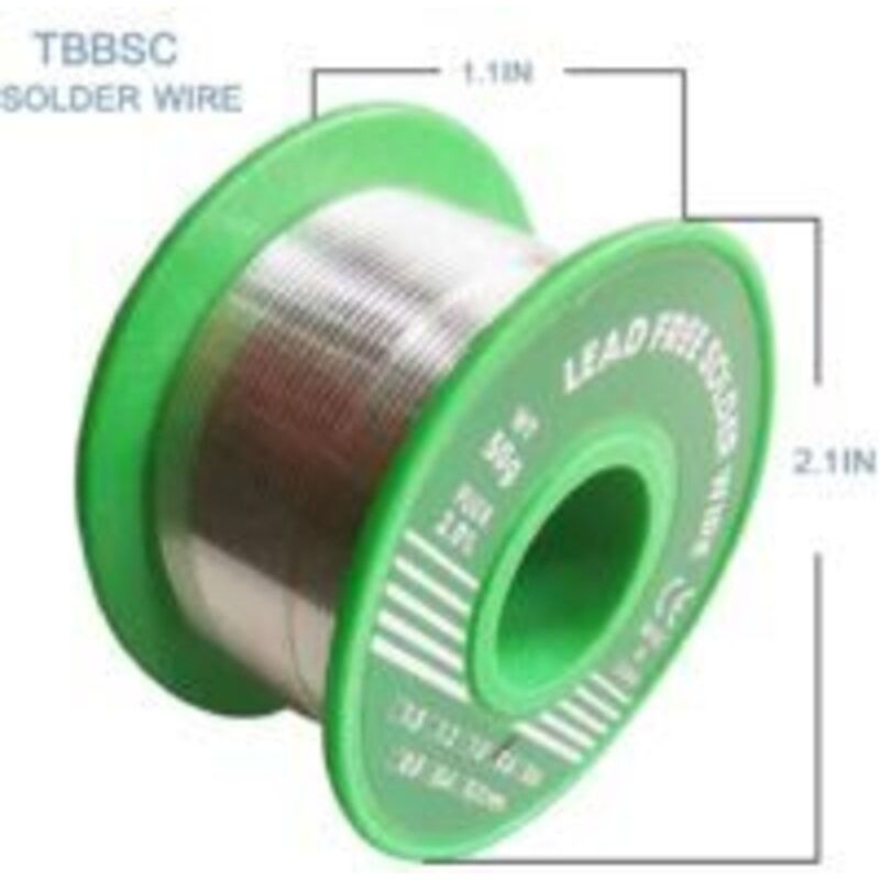 3er Set Bleifreies Lötzinn Mit Kolophoniumkern, Lötdraht Mit Flussmittel Für Die Reparatur Und Das Diy Von Elektrischen Und Elektronischen Bauteilen