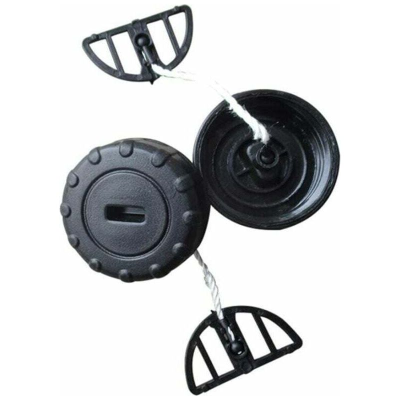 2er-pack Tankdeckel Für Stihl Ms170c Ms180c Ms170 Ms180 017 018, Schwarz